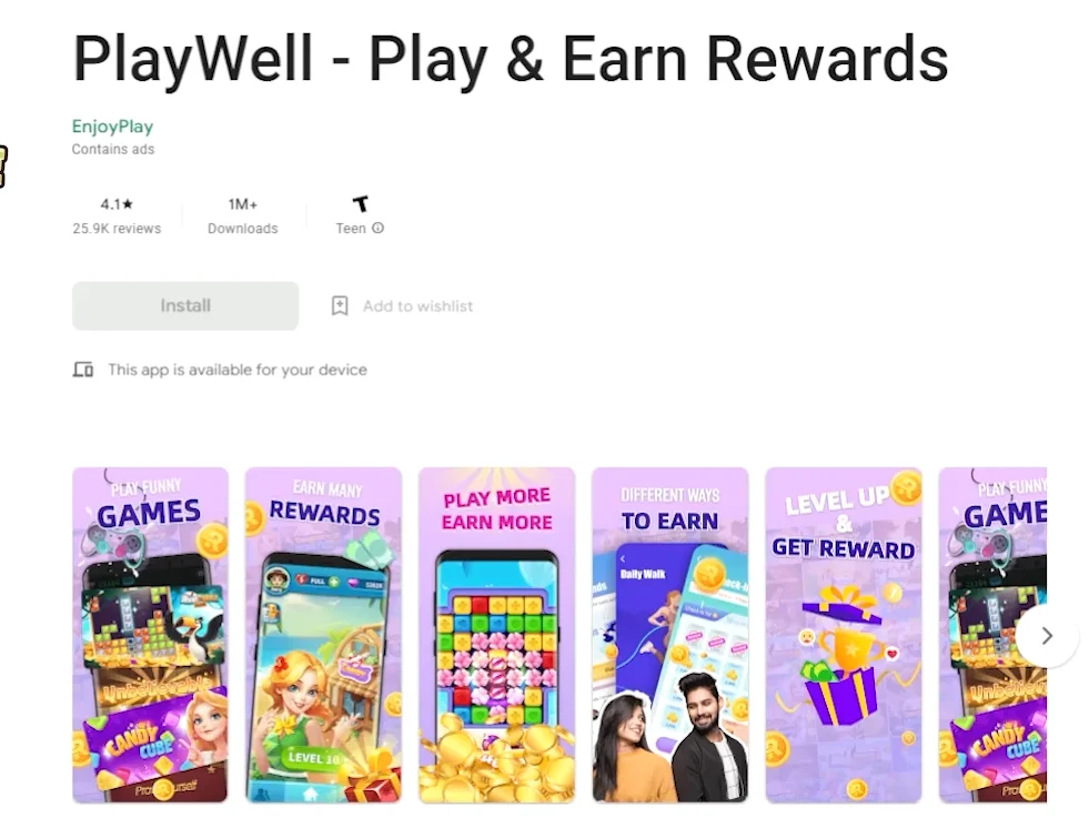 Playwell-on-Play-store